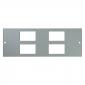 4 x LJ6C Cut Outs Plate for 4 Compartment Floor Boxes