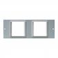 4 x Euro Cut Outs Plate to suit 4 Compartment Floor Boxes