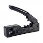 RJ45 Dual Plug Type Crimp Tool For RJ45 Cat5e Cat6 Cat6a & RJ11 RJ12