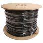 External Cat6a Cable Black PE Sheath U/FTP