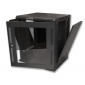 19 Inch Rack in a Sturdy Wall Mounted Cabinet