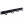 1U 4 Ring Brush Strip Panel Black