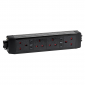 Under Desk Power Sockets - With Resettable Thermal Fuses