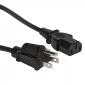 USA NEMA 5-15P To IEC C13 Cable USA NEMA 5-15P To IEC C13 Cable