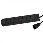 2m 4 Gang 13a Extension with C14 Plug