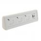 Compact Desktop USB & UK Socket Charging Station