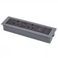 In Desk Power with USB Charger - Flush Mounted In Desk Power with USB Charger - Flush Mounted