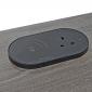 Wireless QI Charger with 65W USB C&A Charging & UK Socket - Fits 80mm Desk Cut Outs Wireless QI Charger with 65W USB C&A Charging & UK Socket - Fits 80mm Desk Cut Outs