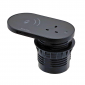 Wireless QI Charger with 65W USB C&A Charging & UK Socket - Fits 80mm Desk Cut Outs