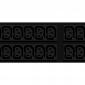 IEC PDU C13 Sockets - 2U Rack Mount