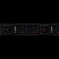 Locking IEC PDU C13 + C19 Sockets - Horizontal 3 Phase PDU