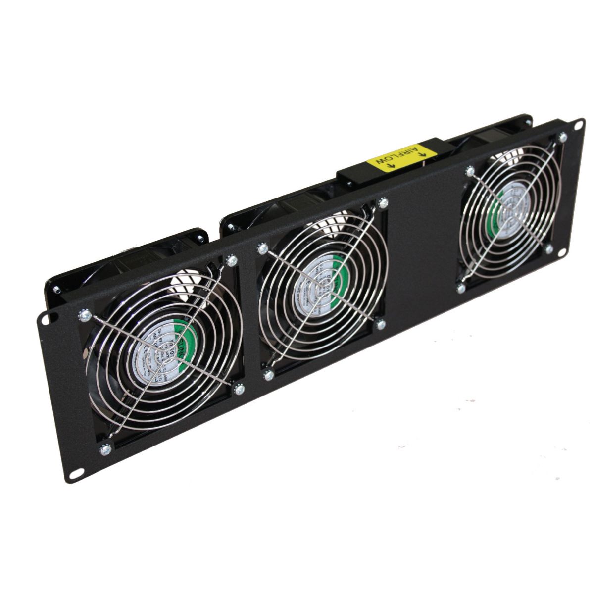 19" Inch 3U 3Way Rack Mounted Fan Panel