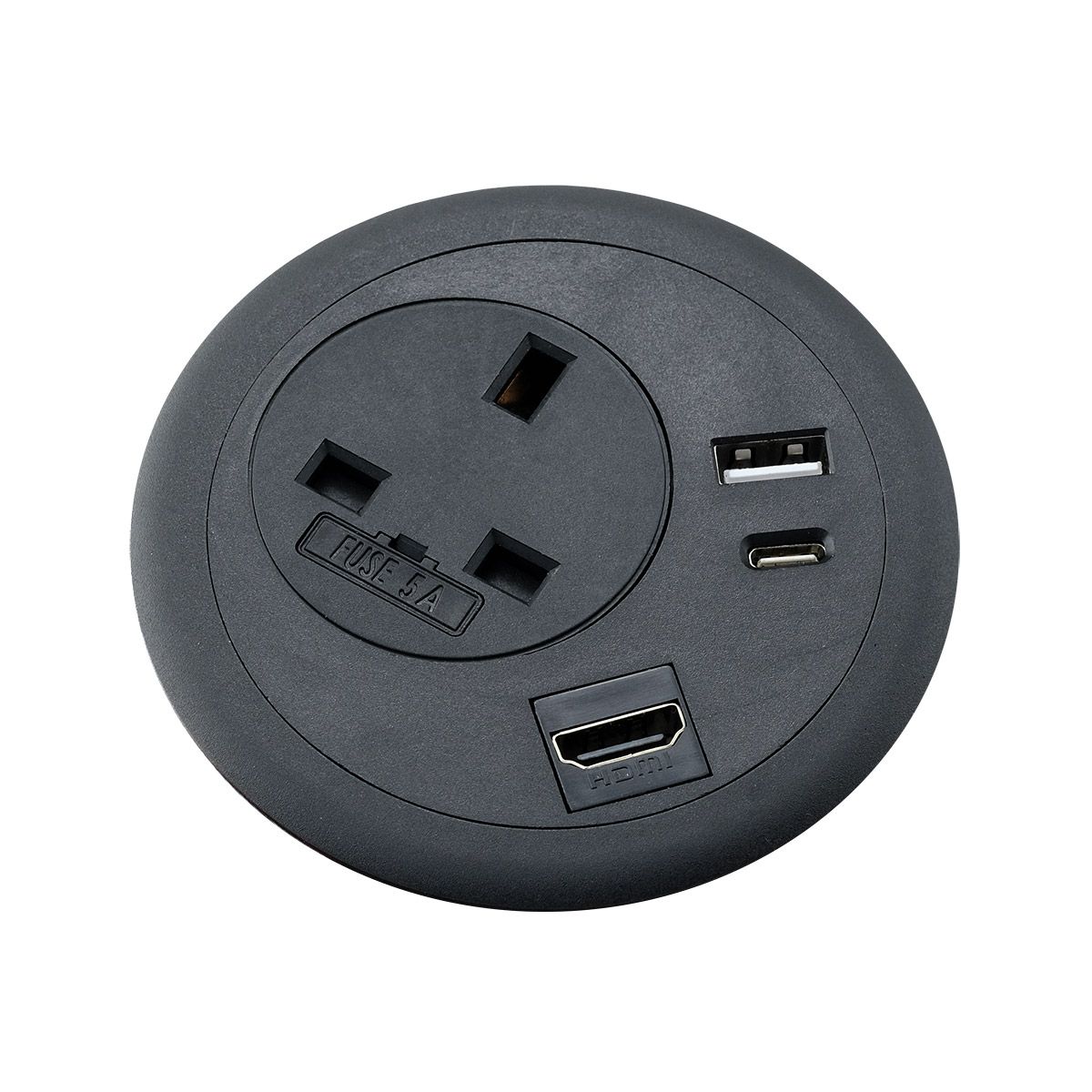 Desk Power Grommet with USB Data Comms Direct DCDI