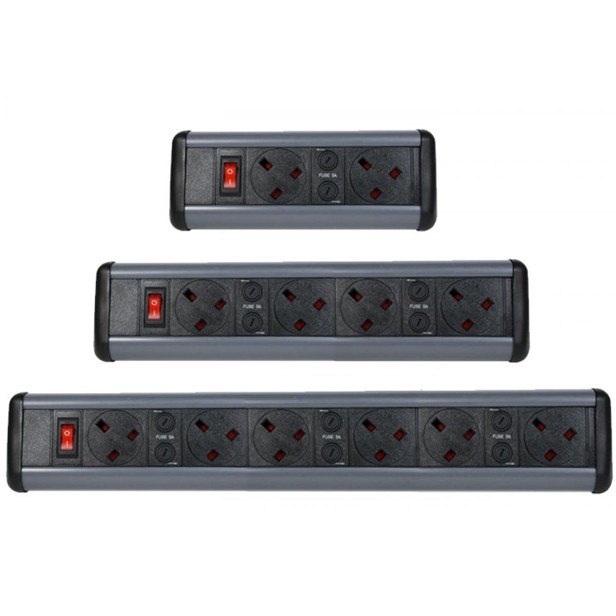 Desktop Power Sockets Black DCDI