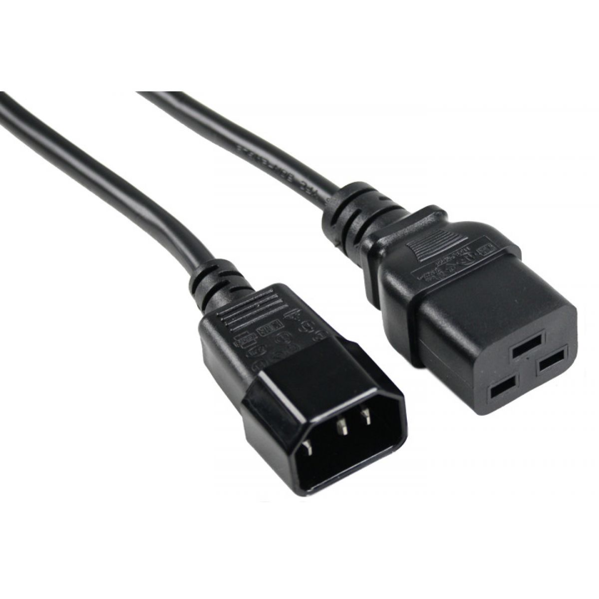 IEC C14 To C19 Power Cord DCDI