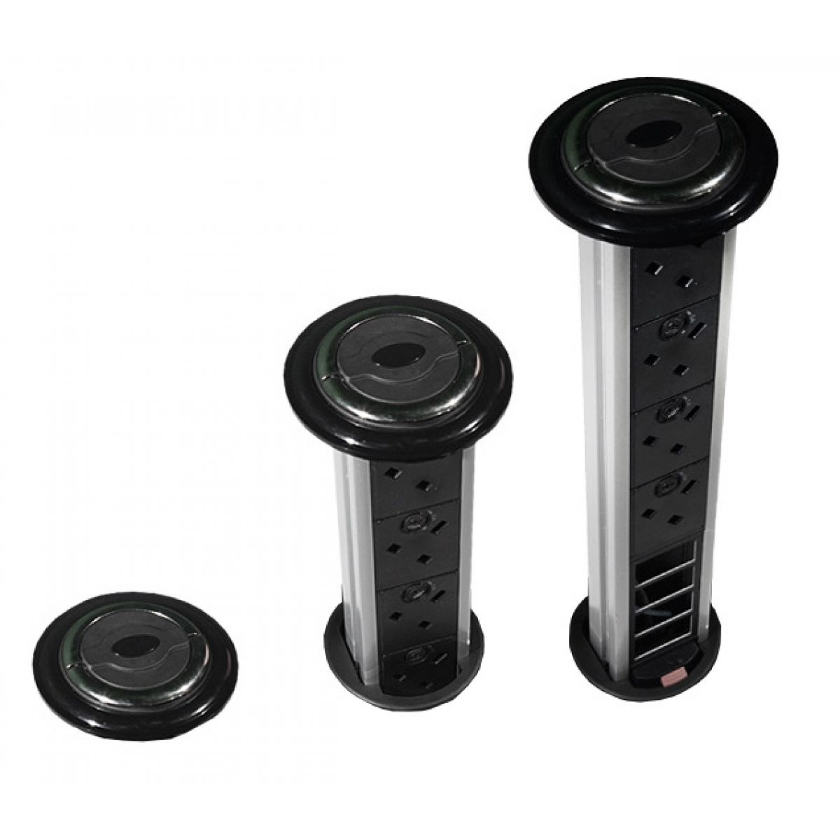 Pop Up Power Grommet With LJ6C Slots DCDI