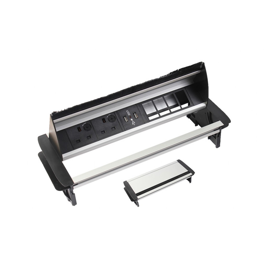 In Desk Pop-Up Power LJ6C & USB | Data Comms Direct | DCDI