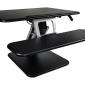 Gas Powered Height Adjustable Sit & Stand Desk Workstation Gas Powered Height Adjustable Sit & Stand Desk Workstation