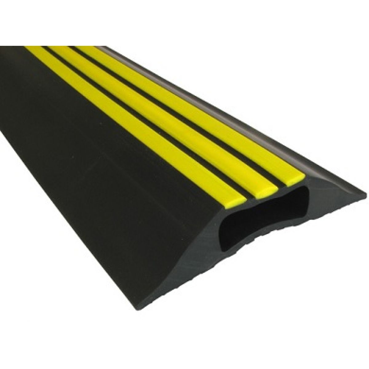 Rubber Cable Cover with Safety Hazard Marking 30x1 DCDI