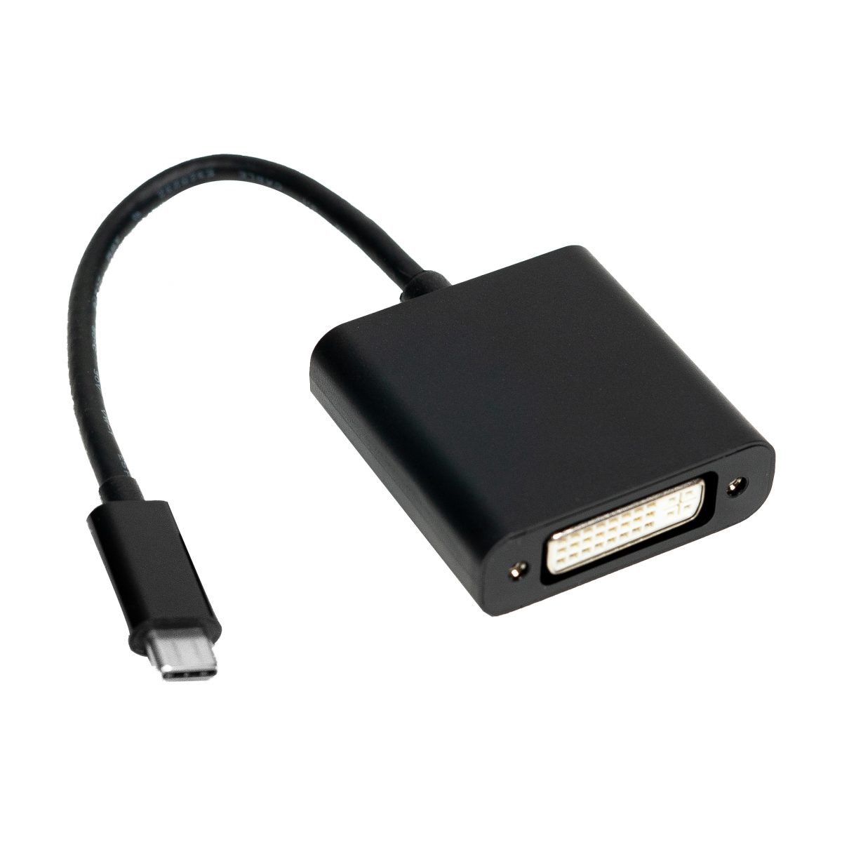 USB 3.1 C Male DVI Female 0.2m Tail Adaptor DCDI