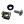 M6 Cage Nuts Bolts & Nylon Washers Box of 50