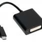 USB 3.1 C Male - DVI Female 0.2m Tail Adaptor