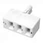 BT 3 Way Triple Adaptor