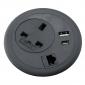 Desk Power Grommet with USB-A + USB-C Charger & Optional RJ45, HDMI, Cat6 Socket Desk Power Grommet with USB-A + USB-C Charger & Optional RJ45, HDMI, Cat6 Socket