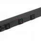 Locking IEC PDU C19 Sockets - 1U Rack Mount