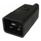 Re-Wireable IEC C20 Plug