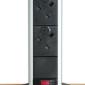 In Desk Pop-Up Power Grommet with Individually Fused UK Power Sockets In Desk Pop-Up Power Grommet with Individually Fused UK Power Sockets
