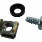 M6 Cage Nuts Bolts & Nylon Washers Box of 50