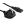 Black  2.0m UK 13A Plug to IEC C13
