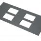 4 x 6C plate to suit 2/3 Comp