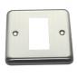 Matt Chrome Euro-Mod Faceplate