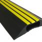 Hazard Black/Yellow Safety Cable Cover - Cut to length 1m Hazard Black/Yellow Safety Cable Cover - Cut to length 1m