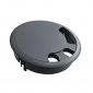 209mm Diameter Cut Out Floor Grommet in Grey