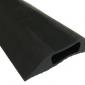 Black Rubber Cable Protector - 30x10mm Hole (