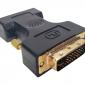 DVI-I Male to VGA Female Adaptor