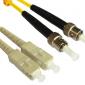 ST-SC Singlemode Duplex Fibre Patch Lead OS2 9/125