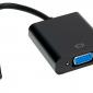 USB 3.1 C Male - VGA Female 0.2m Tail Adaptor