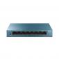 Desktop Gigabit Switches in tough metal exterior. Economy networking hardware