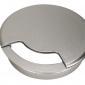 Desk Grommet 80mm for Cable Spine - Silver