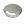 Desk Grommet 80mm for Cable Spine - Silver