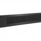 1U 10" Brush Strip Panel for Small Office / Home Office SOHO Cabinets
