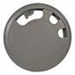 209mm Diameter Cut Out Floor Grommet in Grey