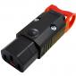 IEC C13 Locking Trailing Socket Re-Wireable IEC C13 Locking Trailing Socket Re-Wireable