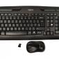 Logitech MK330 Wireless Keyboard & Mouse Set with Media Shortcuts