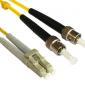 LC-ST Singlemode Duplex Fibre Patch Lead OS2 9/125