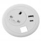 Desk Power Grommet with USB-A + USB-C Charger & Optional RJ45, HDMI, Cat6 Socket Desk Power Grommet with USB-A + USB-C Charger & Optional RJ45, HDMI, Cat6 Socket